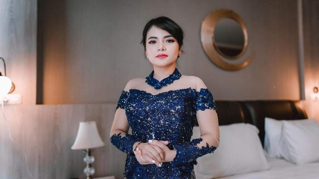 DJ Dinar Candy saat ditemui di Studio Trans TV Jakarta Selatan