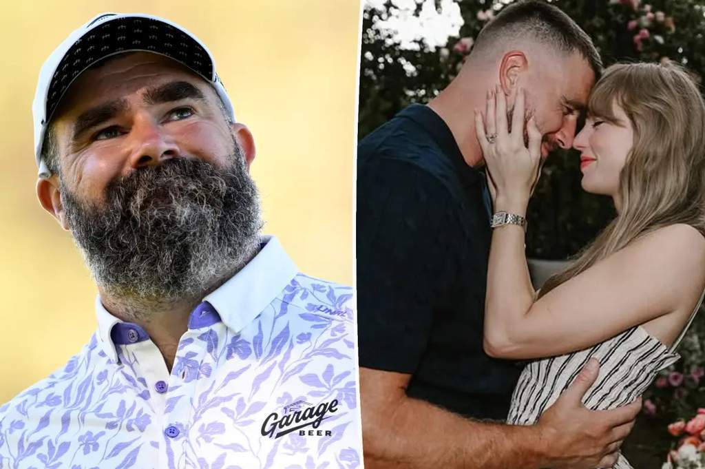 Jason Kelce memberikan komentar tentang pernikahan Taylor Swift dan Travis Kelce
